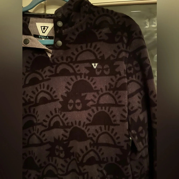 Vissla Fleece Hoodie boys size xl - Picture 2 of 7
